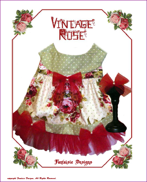 Vintage Rose Pattern